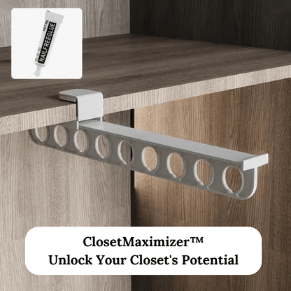 50% OFF | ClosetMaximizer™ Pull - Out Slide Trouser Rack - VERRANOO