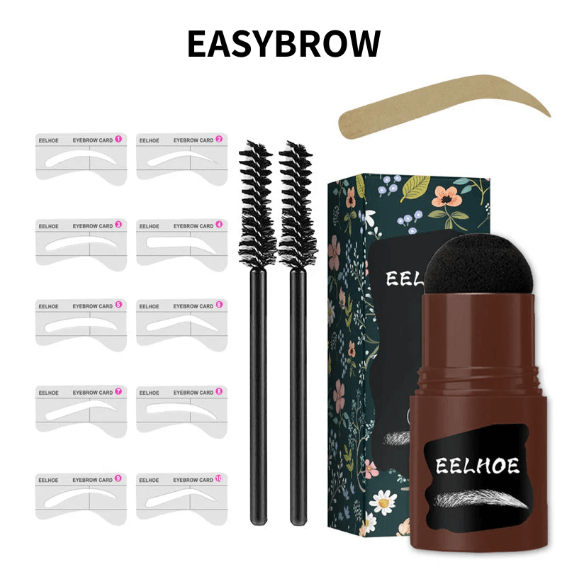 50% OFF | EasyBrow Eyebrow Stencil & Stamp Set - VERRANOO