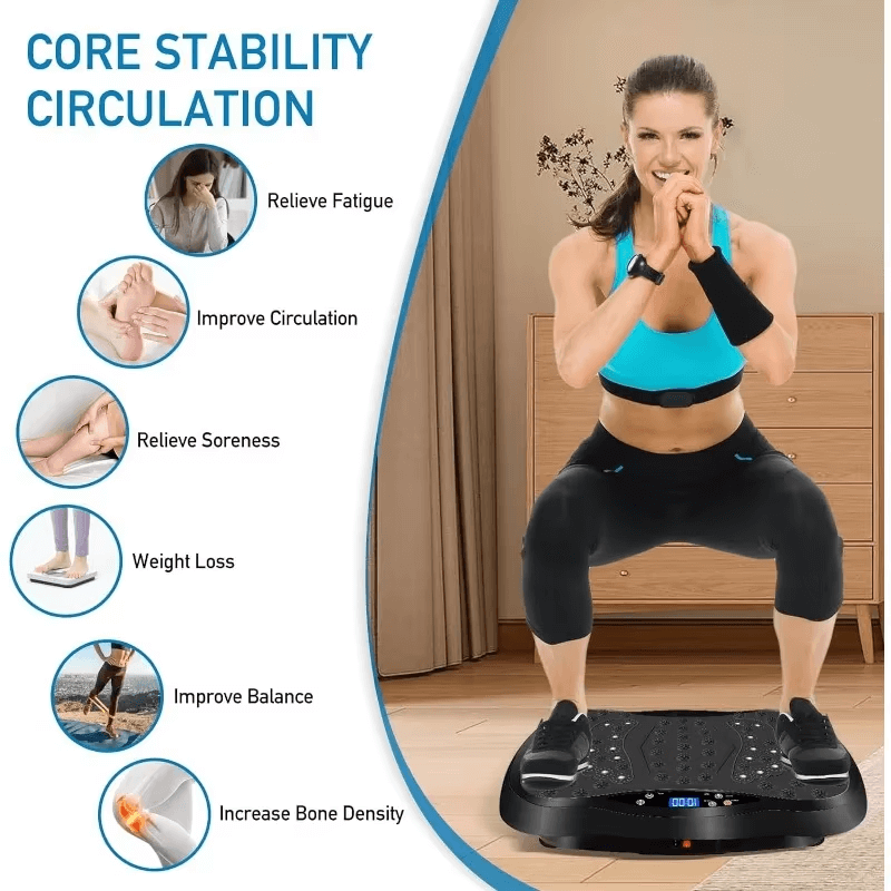 50% OFF + Free Shipping | FitEasy Vibration Plate Exercise Machine - VERRANOO