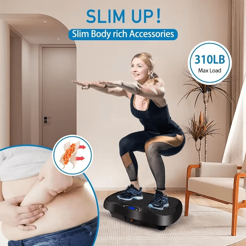 50% OFF + Free Shipping | FitEasy Vibration Plate Exercise Machine - VERRANOO