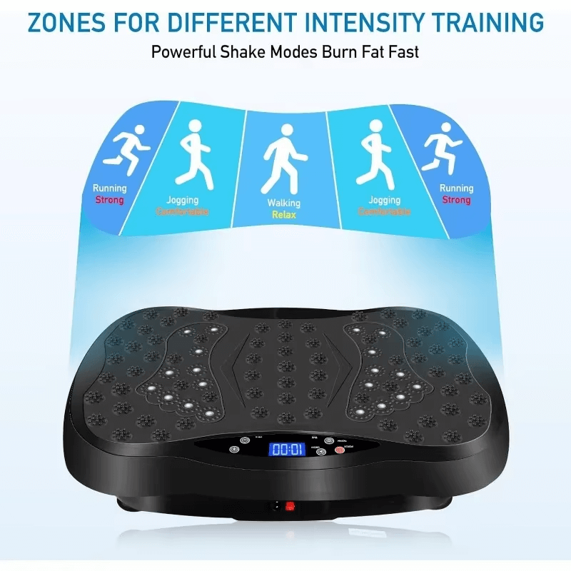 50% OFF + Free Shipping | FitEasy Vibration Plate Exercise Machine - VERRANOO