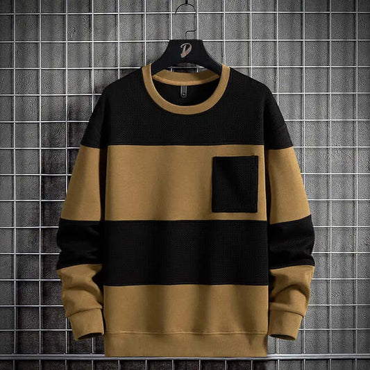 50% OFF + Free Shipping! I Spring Stripe O - Neck Sweatshirt - VERRANOO