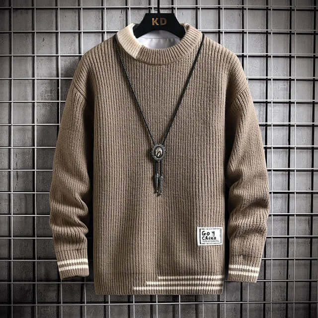 50% OFF + Free Shipping! I Warm Stitching Pullover Sweater - VERRANOO