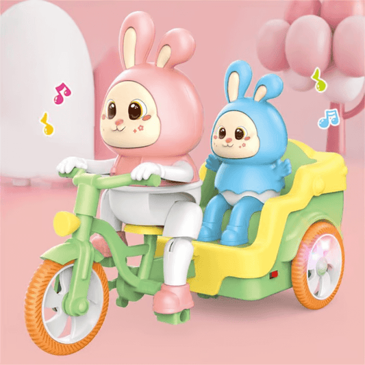 50% OFF | FunBun Rabbit Music Tricycle Toy - VERRANOO