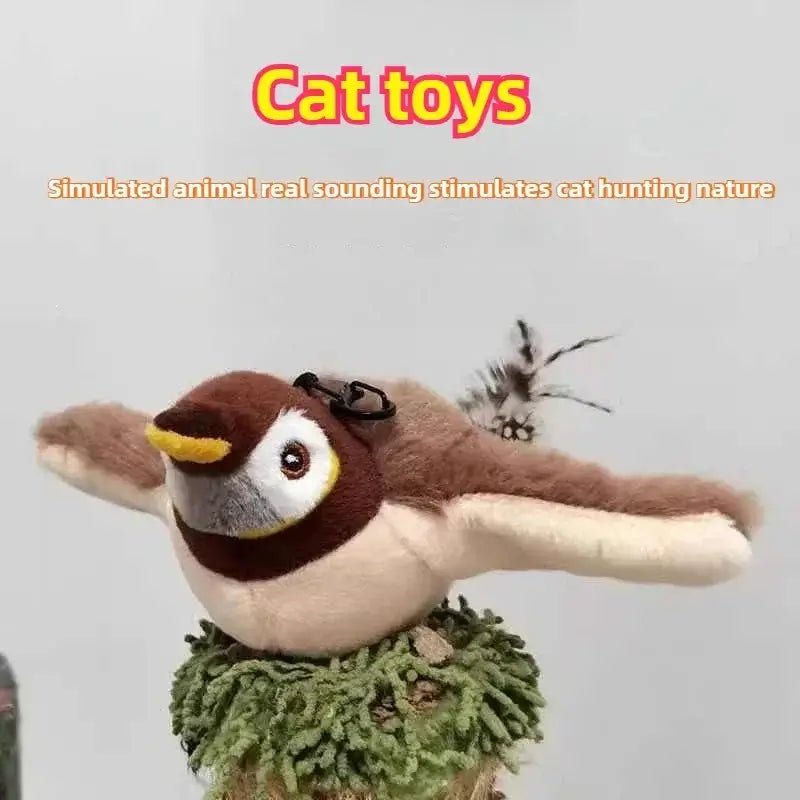 50% OFF | PetJoy Flapping Bird Cat Toy - VERRANOO