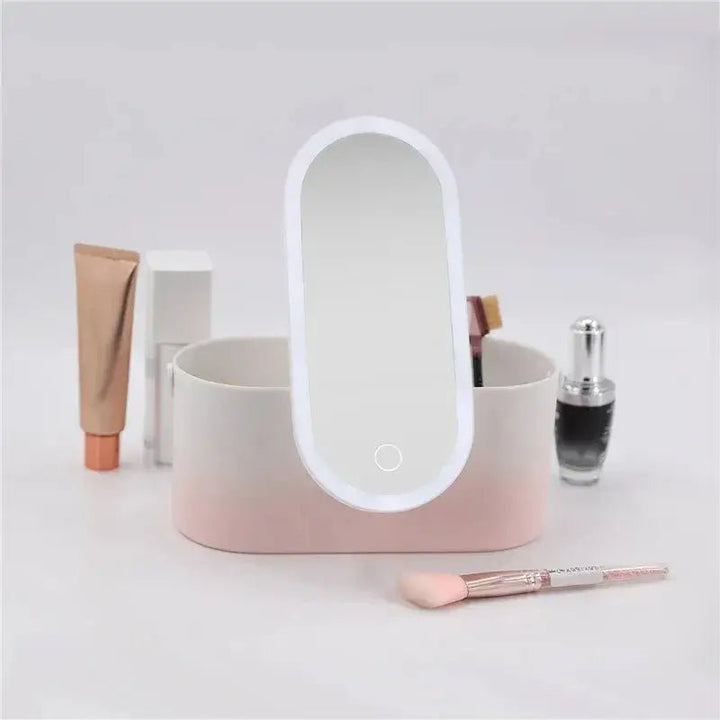 50% OFF | ProMakeup Box with LED Light Mirror - VERRANOO