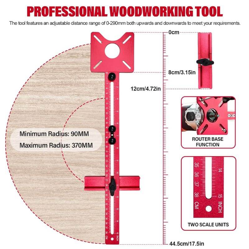 ProWooder™ 4 in 1 Router Milling Groove Bracket – VERRANOO
