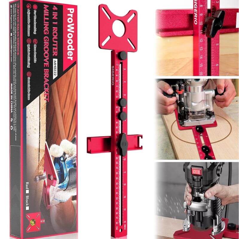 ProWooder™ 4 in 1 Router Milling Groove Bracket – VERRANOO