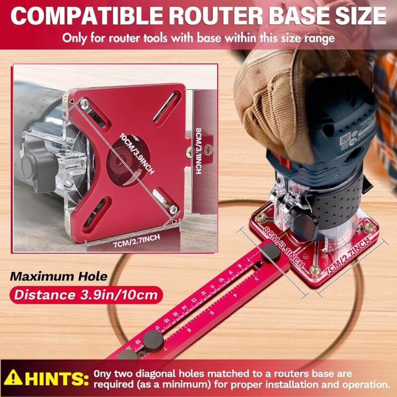 ProWooder™ 4 in 1 Router Milling Groove Bracket – VERRANOO