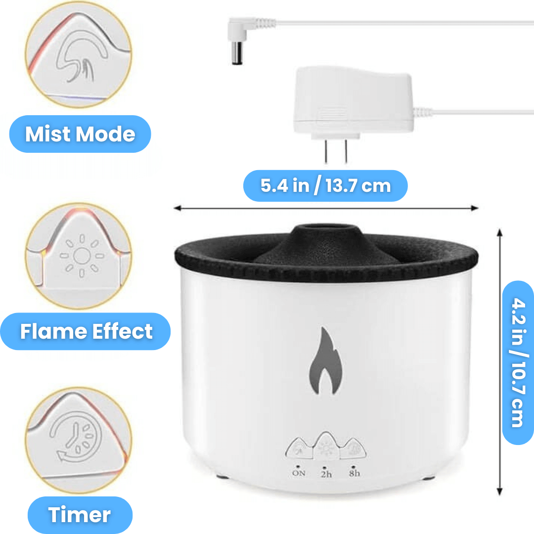 50% OFF | SereneMist™ Volcano Humidifier & Diffuser - VERRANOO