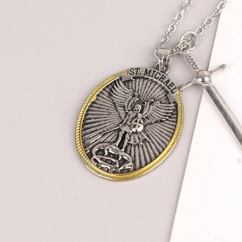 DivineGuard Archangel Michael Pendant Necklace