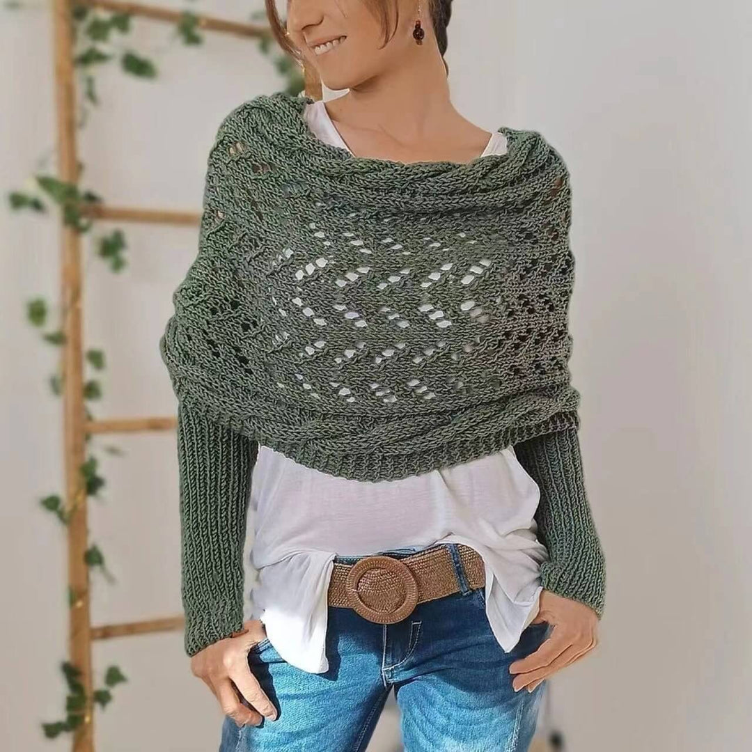 Women's Winter Knitted Wrap & Shrug