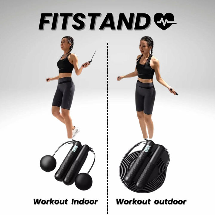 1+1 FREE | FitStand Skipping Rope with Counter