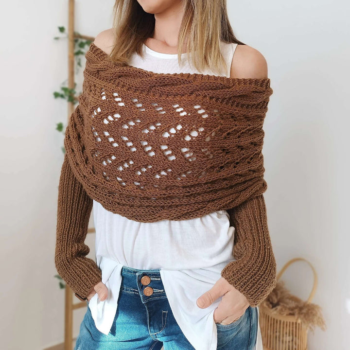 Women's Winter Knitted Wrap & Shrug