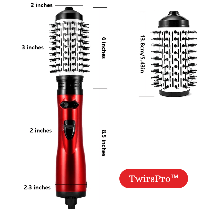 TwirsPro™ 3 in 1 Hair Styler for Dry hair, curl hair, straighten hair