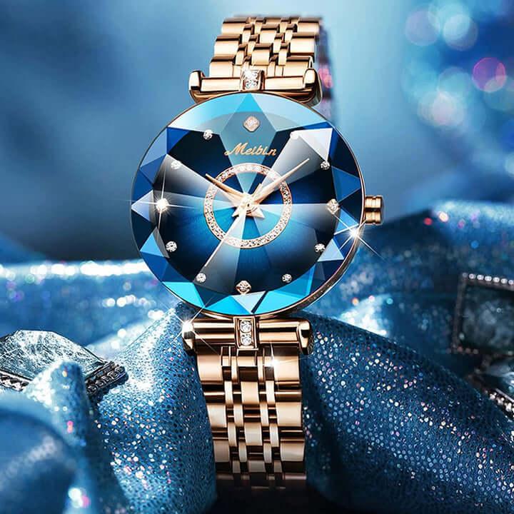 60% OFF + Free Shipping! | Meibin™ Luxury Diamond Flower Watch - VERRANOO