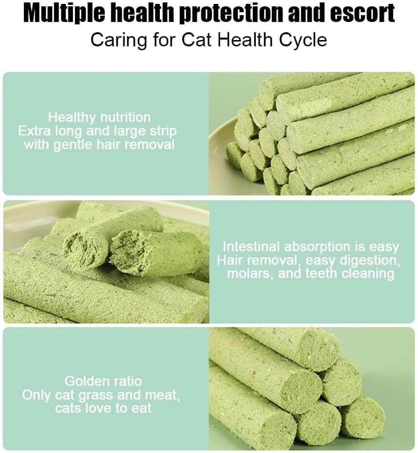 CatNutry™ | Cat Grass Sticks - Keep your furry friend healthy for a very very long life!