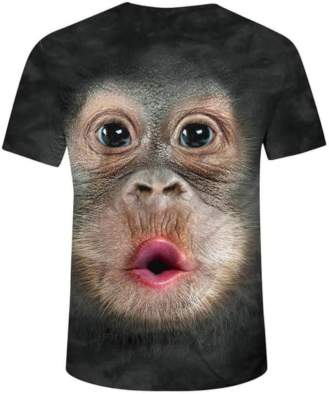 A "monkey T-shirt" that fits your figure - 60% OFF FOR ONLY THIS WEEK! - Coolpho