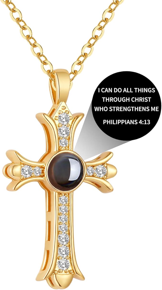 Holy Cross Faith Necklace