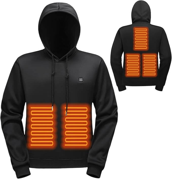 WarmSelf™ Heated Unisex Hoodies I 50% OFF + Free Shipping!