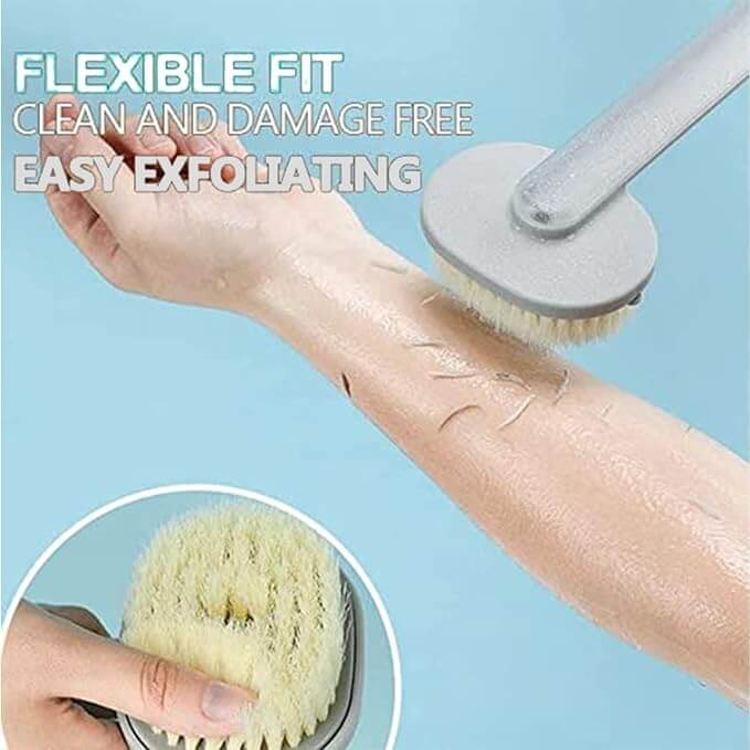 Long Bath Shower Brush with Soap Dispenser - Coolpho