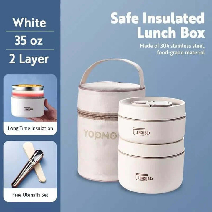 Last Day 50% OFF I SafePort™ Portable Insulated Lunch Container Set - Free Shipping!!