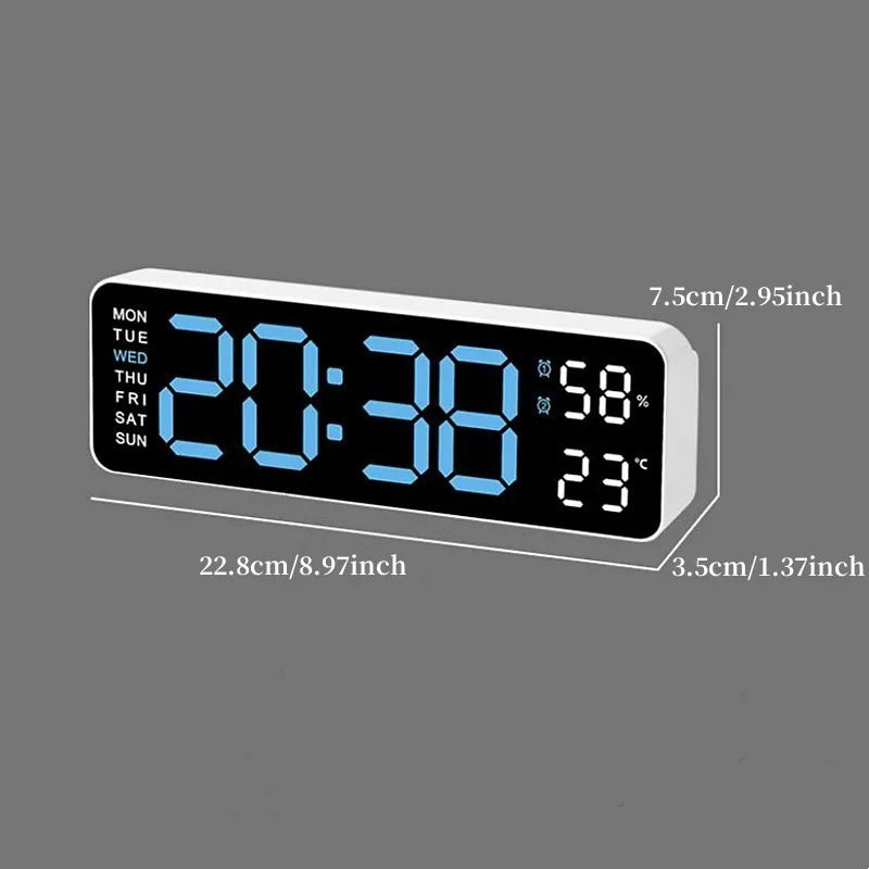 DecorWals Digital Wall Clock Large Display