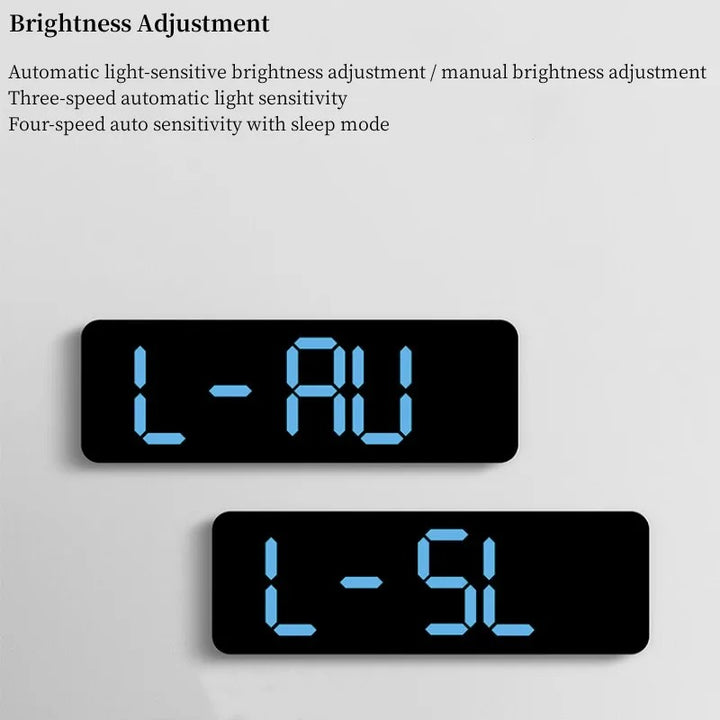 DecorWals Digital Wall Clock Large Display