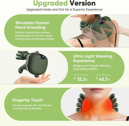 CalmHands™ Bionic Heated Neck and Shoulder Massager