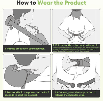 CalmHands™ Bionic Heated Neck and Shoulder Massager