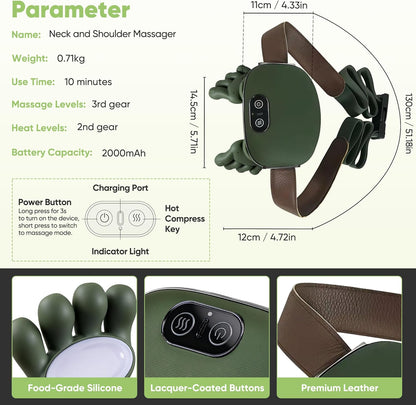 CalmHands™ Bionic Heated Neck and Shoulder Massager