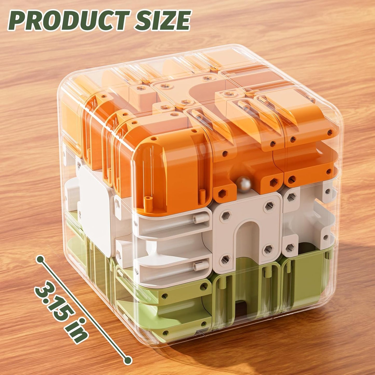 BallCube™ 3D Ball Maze Cube Puzzle