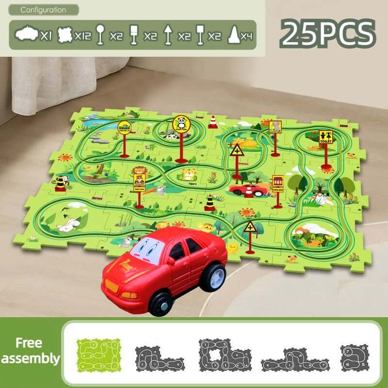 TrackMaster™ Education Puzzle Track Car - Coolpho