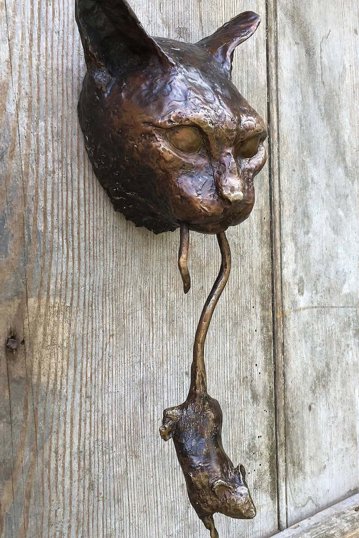 Scary Cat Door Knocker - Coolpho