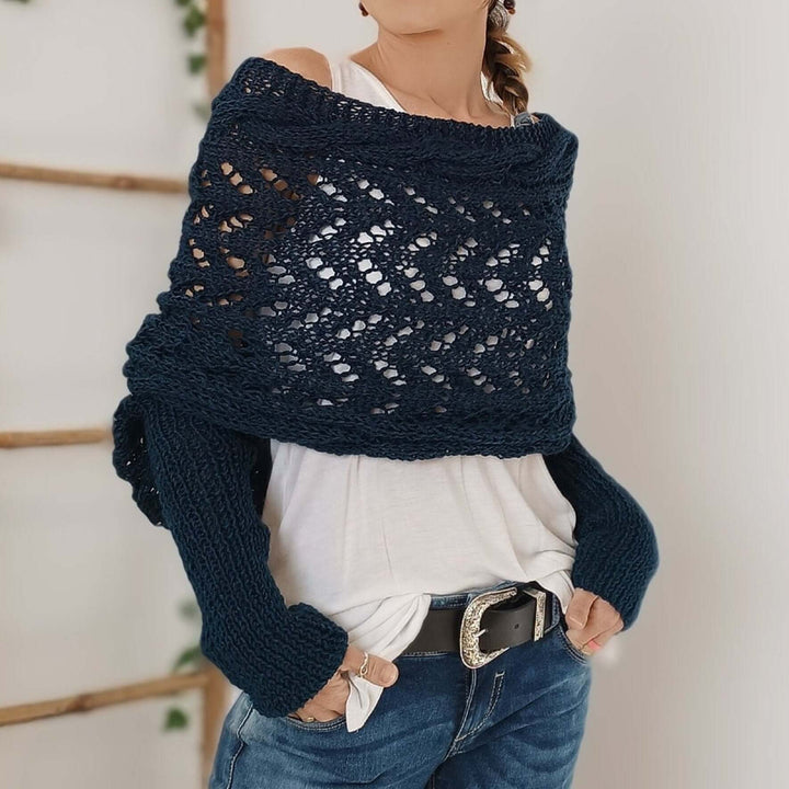 Women's Winter Knitted Wrap & Shrug