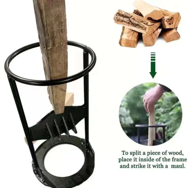 Manual Kindle Quick Log Firewood Splitter - Coolpho