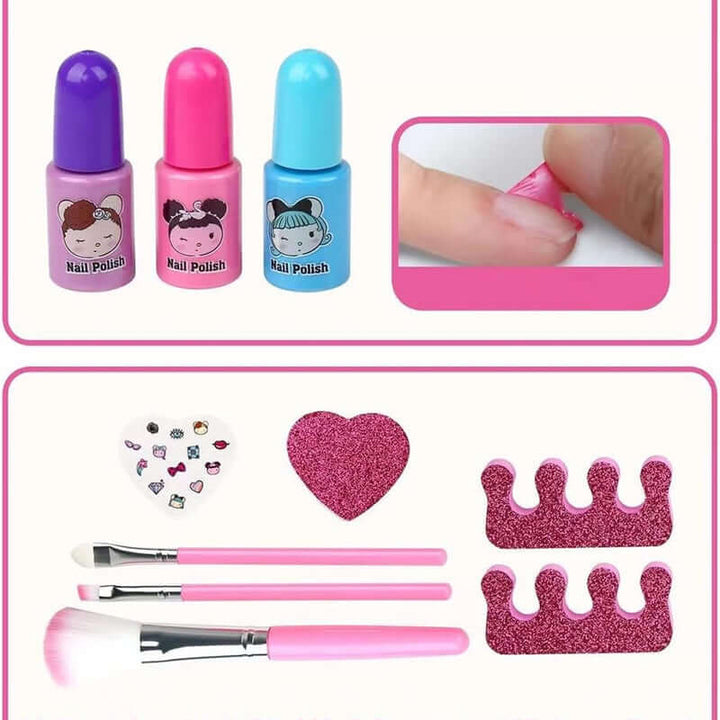 Washable Makeup Beauty Kit for Kids