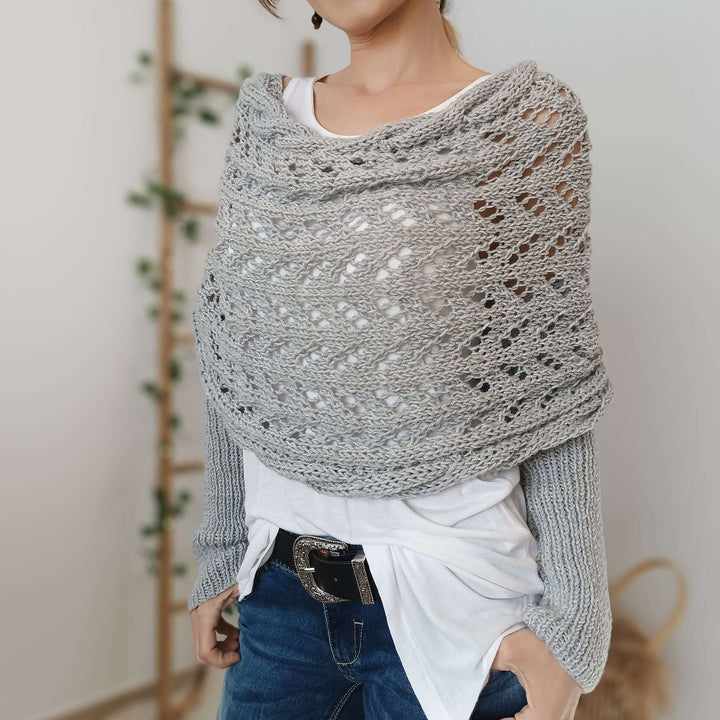 Women's Winter Knitted Wrap & Shrug