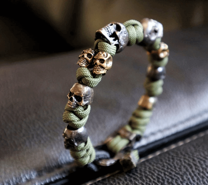 DeeFasson™ | Skull Army Paracord Bracelet - Free Protected Shipping! - Coolpho