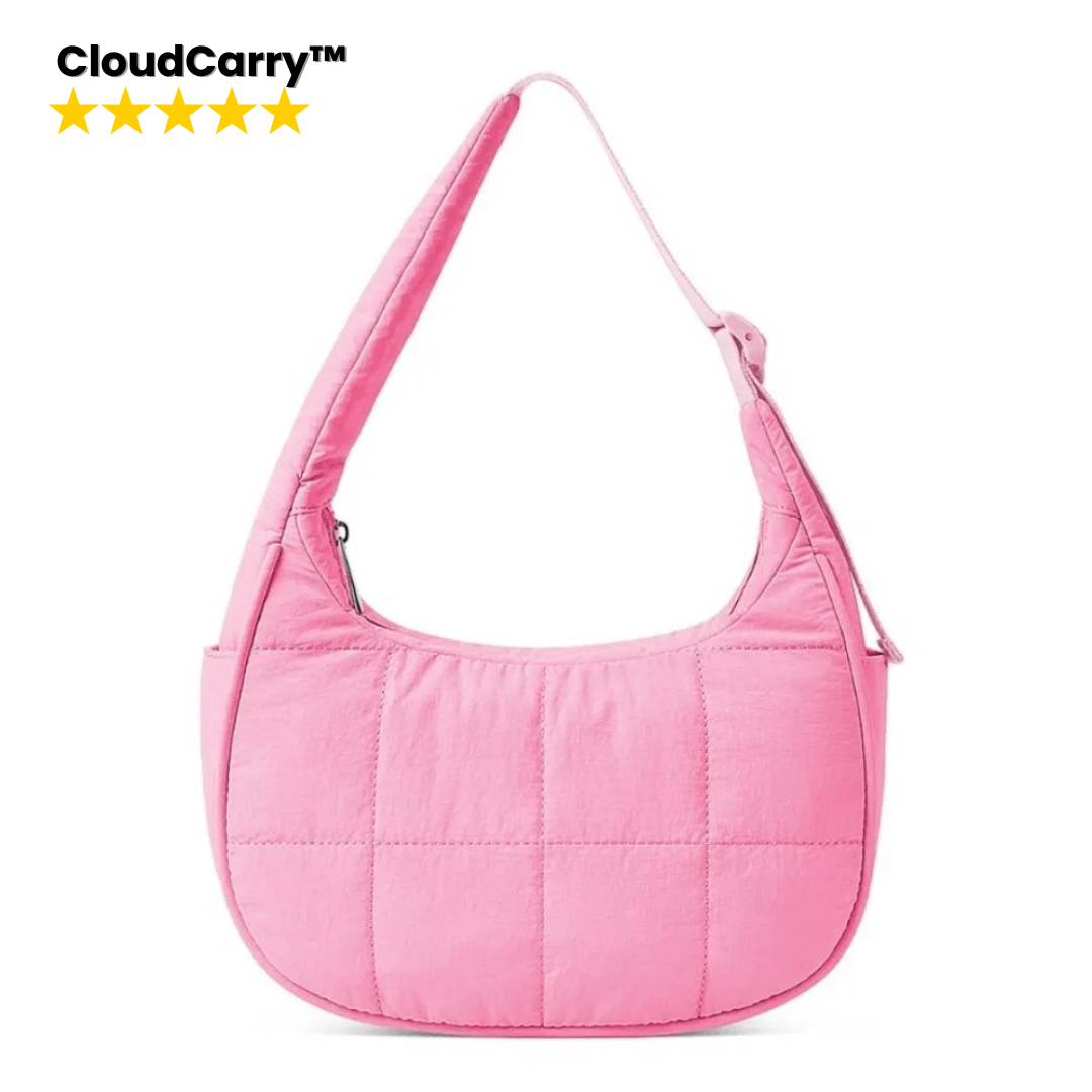 CloudCarry™ Quilted Nylon Puffer Bag
