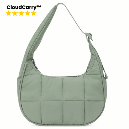 CloudCarry™ Quilted Nylon Puffer Bag
