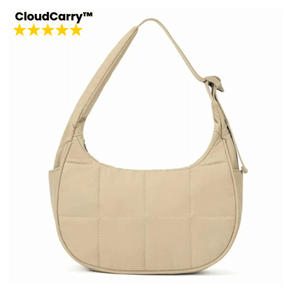 CloudCarry™ Quilted Nylon Puffer Bag