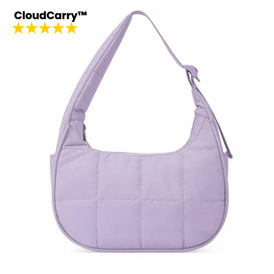 CloudCarry™ Quilted Nylon Puffer Bag