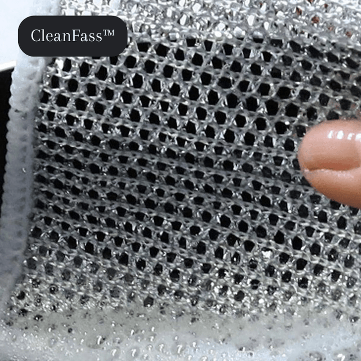 CleanFass™ Double Stainless Steel Scrubber - Coolpho