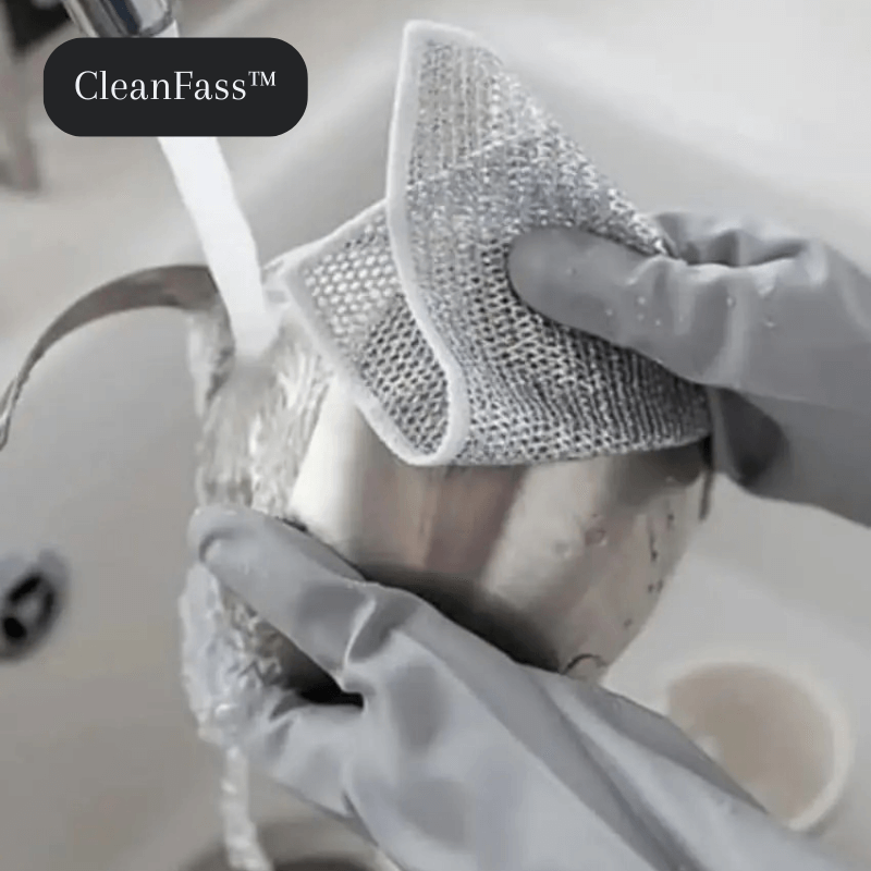 CleanFass™ Double Stainless Steel Scrubber - Coolpho