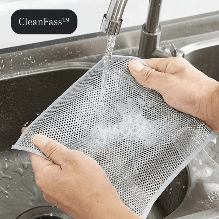 CleanFass™ Double Stainless Steel Scrubber - Coolpho