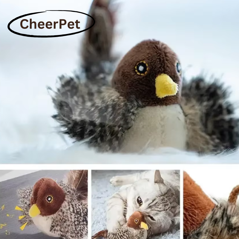 1+1 FREE | CheerPet Cat Bird Toy