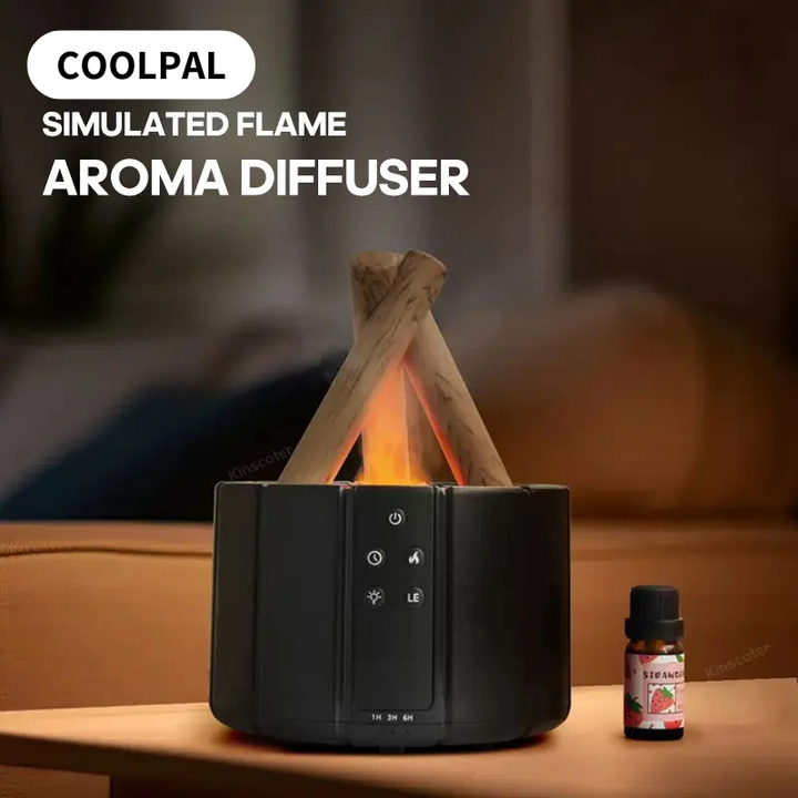 CoolPal Wood Fire Humidifier