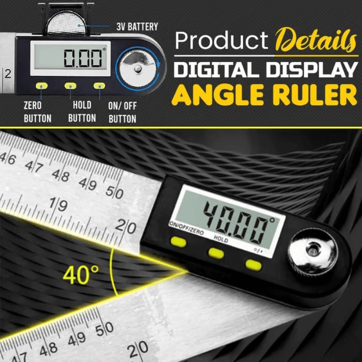 ProWooder Digital Display Angle Ruler