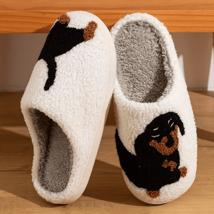 Dachshund Slip-on Slippers